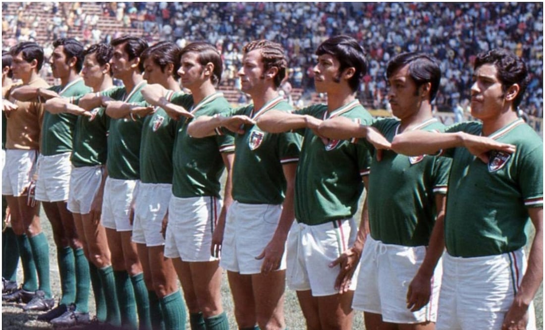 Selección Mexicana en la Copa Mundial de 1970 / Foto: Especial