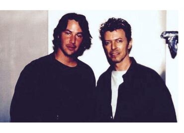 La curiosa conexión entre Keanu Reeves y David Bowie