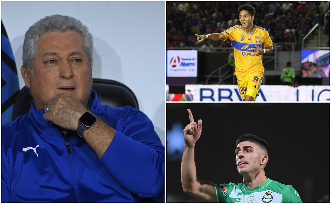 Víctor Manuel Vucetich, Ozziel Herrera y Juan Brunetta / FOTOS: Imago7