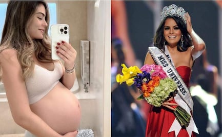 Ximena Navarrete presume fotos de su pancita de 35 semanas de embarazo