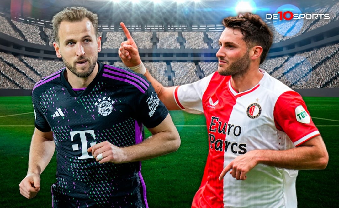 Santiago Giménez y Harry Kane son los máximos killers de las siete grandes Ligas en el Viejo Continente. Foto: Especial