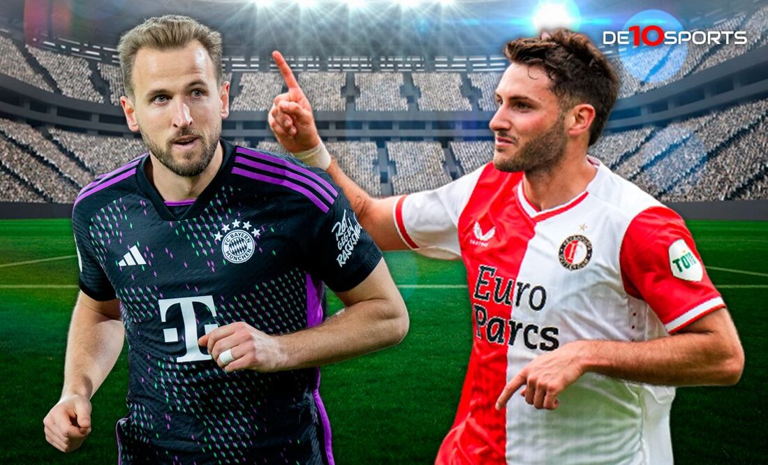 Santiago Giménez y Harry Kane son los máximos killers de las siete grandes Ligas en el Viejo Continente. Foto: Especial