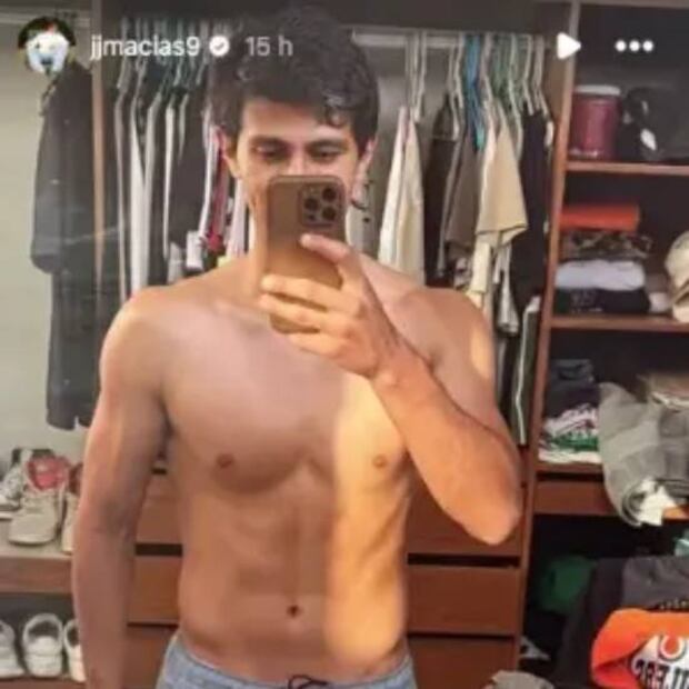 JJ Macías mostró que físicamente está listo para regresar a la actividad con Santos. Foto: Especial