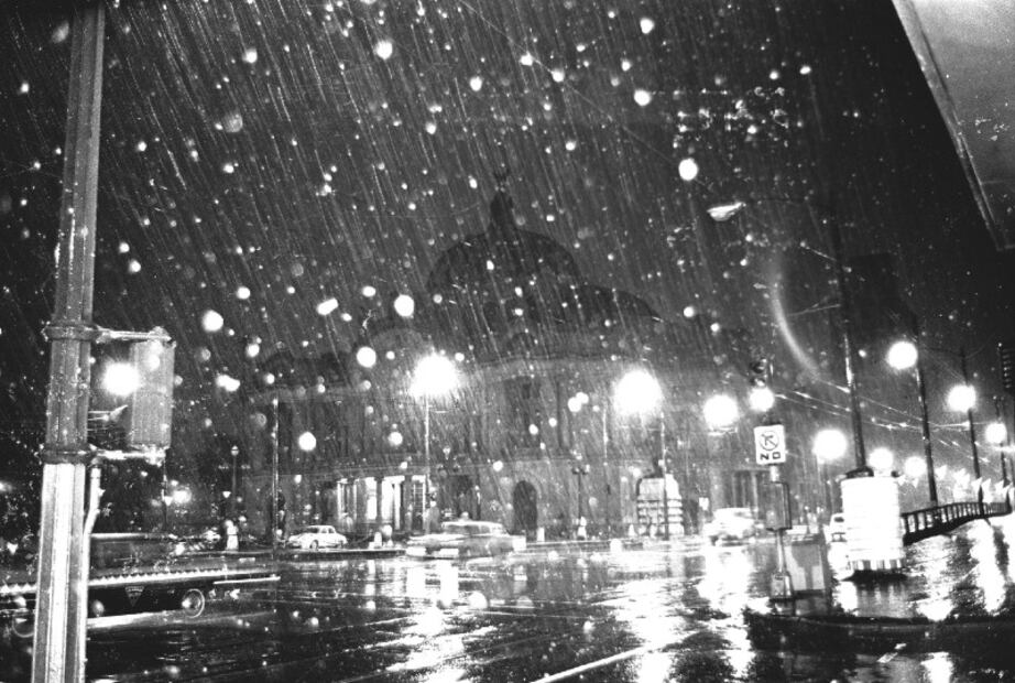 1967: Fotos de la última nevada que ocurrió en la Ciudad de México