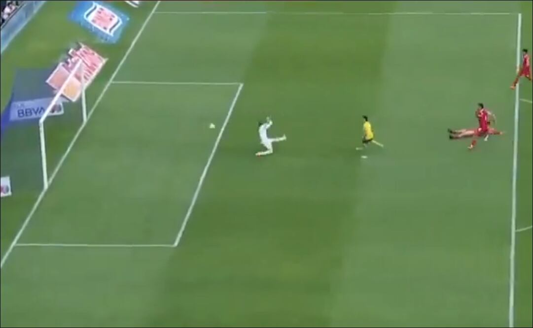 Álvaro Fidalgo definió desde el centro del área tras el pase de Alejandro Zendejas. FOTO: Captura