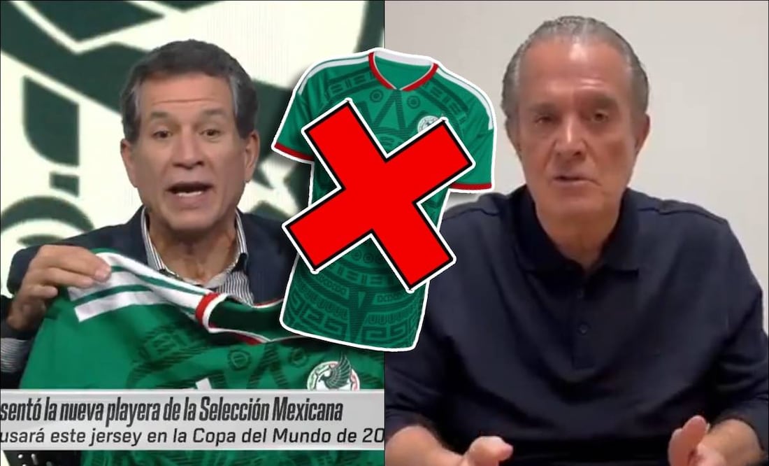 Javier Alarcón y Raúl Orvañanos lanzaron criticas en contra de la nueva playera de la Selección Mexicana. FOTOS: Capturas