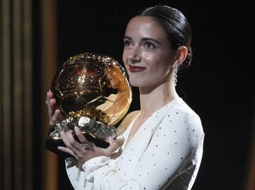 Aitana Bonmatí se congratuló con su segundo Balón de Oro