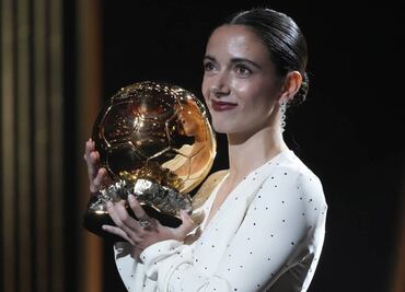 Aitana Bonmatí se congratuló con su segundo Balón de Oro