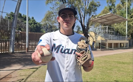 Juan Franco Alva ingresó al sistema de prospectos de los Marlins cumpliendo uno de sus sueños