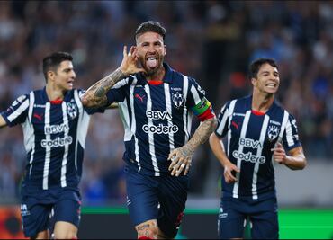 Con gol de Sergio Ramos incluido, Rayados se impuso 4-2 a Santos en el 'Gigante de Acero'