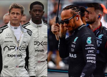 Lewis Hamilton será 'coequipero' de Brad Pitt en una de las películas más caras de la historia
