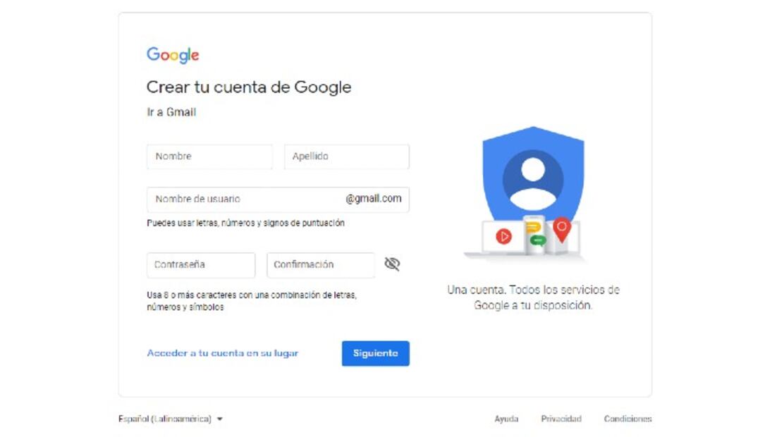 Cómo crear un correo Gmail en 10 simples pasos