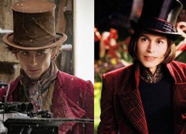 Así luce Timothée Chalamet como el nuevo Willy Wonka