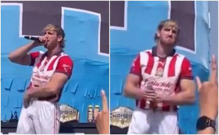 VIDEO: Logan Paul sorprende y demuestra su afición por las Chivas