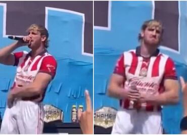 VIDEO: Logan Paul sorprende y demuestra su afición por las Chivas