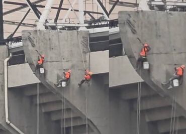 Ya comenzó la remodelación de la fachada del Estadio Azteca para el Mundial 2026