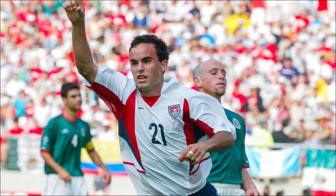 Landon Donovan anota el 2-0 de Estados Unidos sobre México en Corea-Japón 2002 / Foto: Especiales
