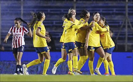 ¡TREMENDA PALIZA! América Femenil no se tentó el corazón y propinó goleada de 7-0 al Rebaño