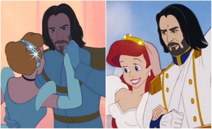 ¡Keanu Reeves es un príncipe de Disney!
