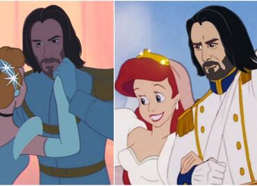 ¡Keanu Reeves es un príncipe de Disney!