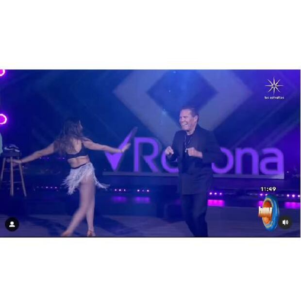 Julio César Chávez estuvo apoyando a su hija, Nicole, en el programa de 'Las Estrellas bailan en Hoy'. Foto: Especial