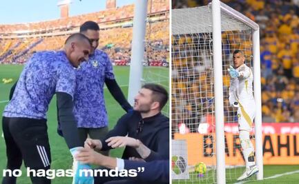 Gignac le pidió a Nahuel Guzmán no hacer 'payasadas' en el Clásico Regio y fue ignorado