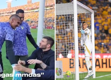 Gignac le pidió a Nahuel Guzmán no hacer 'payasadas' en el Clásico Regio y fue ignorado