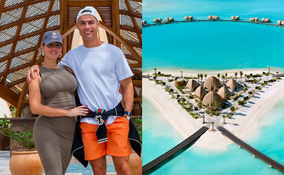 Cristiano Ronaldo y su nuevo "búnker" en el Mar Rojo / Foto: @RedSeaGlobal en X