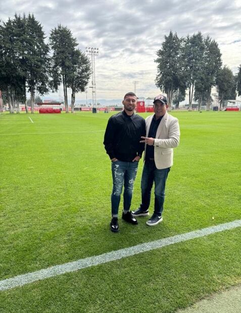 El zaguero paraguayo ya está en las instalaciones de los Diablos Rojos en Metepec. Foto: Especial