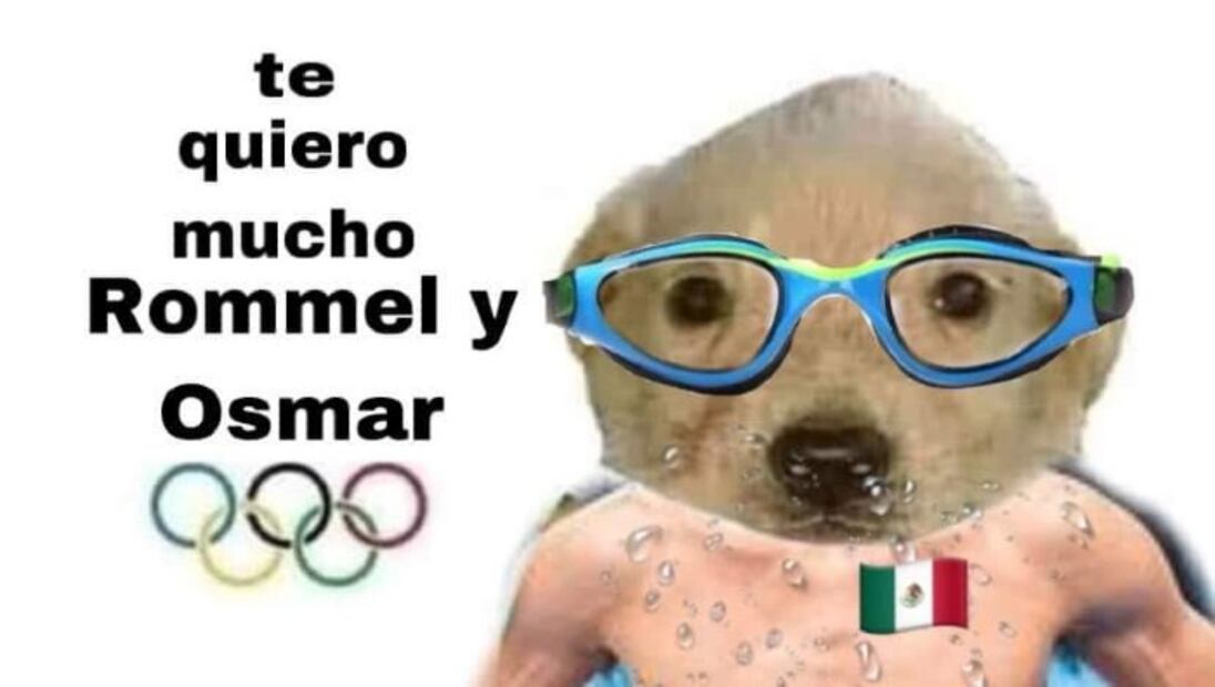"Te quiero mucho": 10 memes del perrito que apoya a México en Tokio 2020