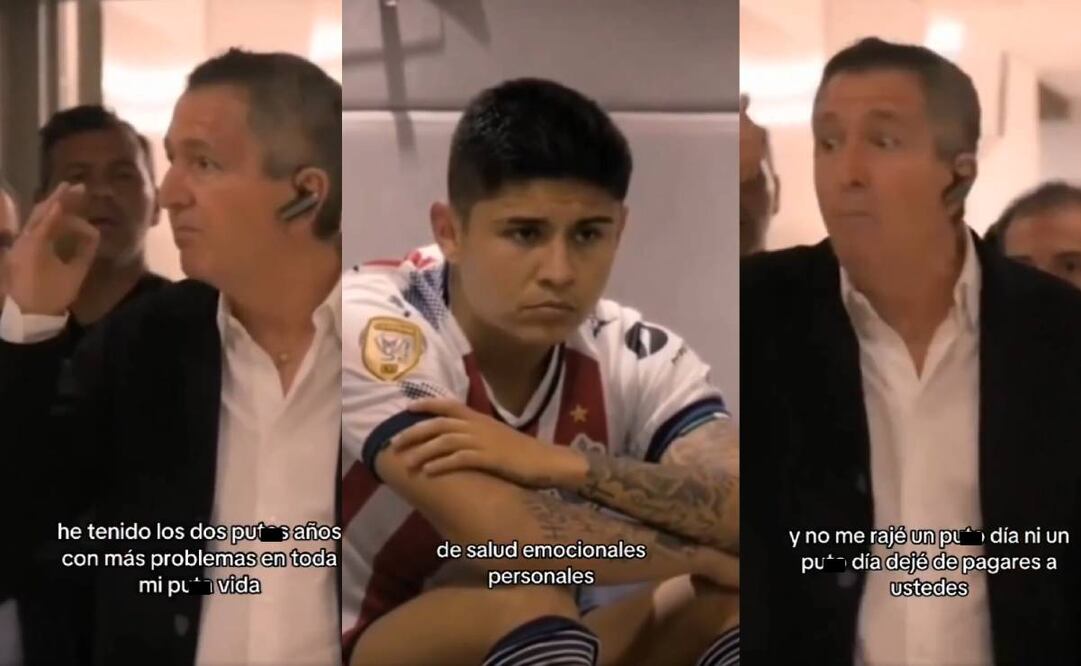 Aficionados de Chivas recordaron regaño de Jorge Vergara a sus jugadores. Foto: Especial