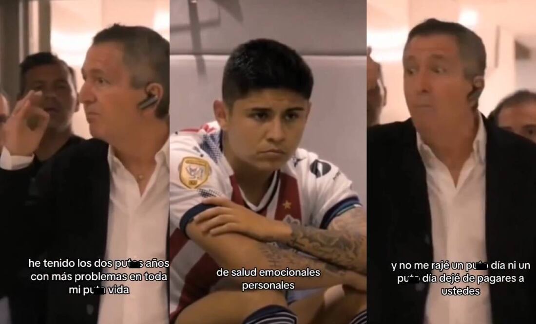 Aficionados de Chivas recordaron regaño de Jorge Vergara a sus jugadores. Foto: Especial