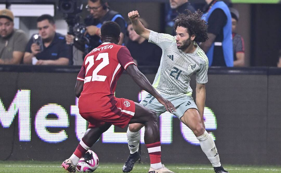 En un partido sin emociones, México empató con Canadá en Dallas. Foto: Imago7