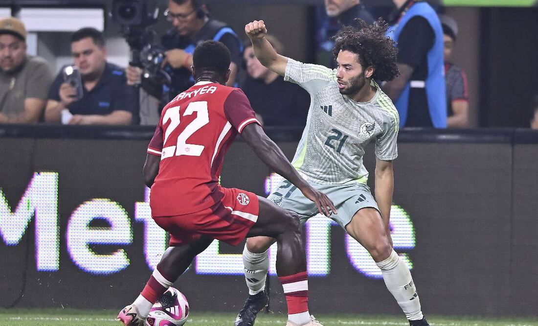 En un partido sin emociones, México empató con Canadá en Dallas. Foto: Imago7