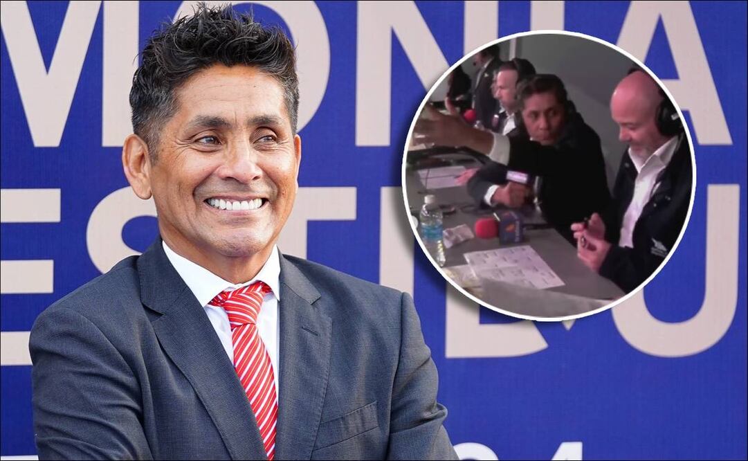 Jorge Campos rompió su récord de comentarios durante el México vs Panamá. FOTO: Imago7 / Captura