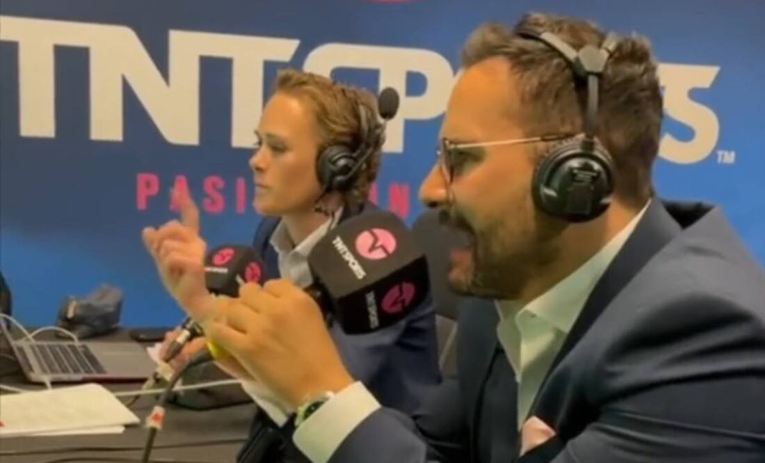Marion Reimers insultó a Ricardo Munguía en plena transmisión de un partido en TNT Sports. Foto: Especial