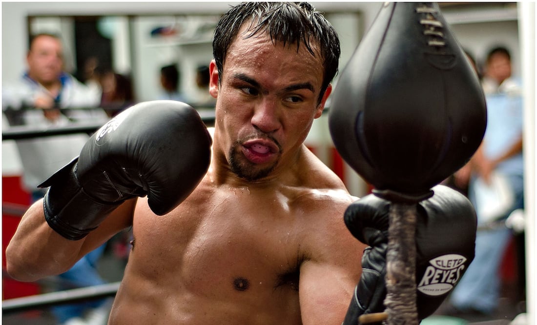 Juan Manuel Márquez en un entrenamiento / FOTO: EFE