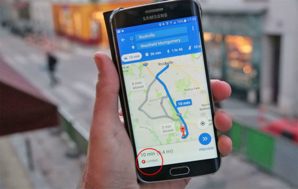 Google Maps ahora te ayudará a encontrar estacionamiento 