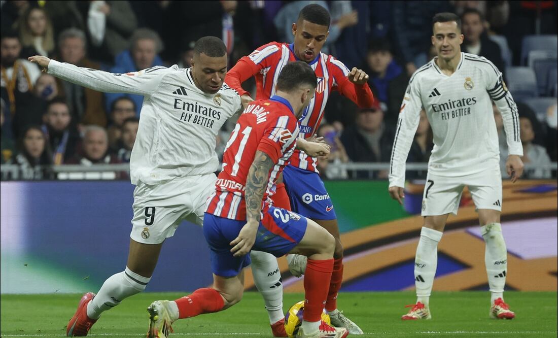 Real Madrid y Atlético de Madrid - FOTO: EFE