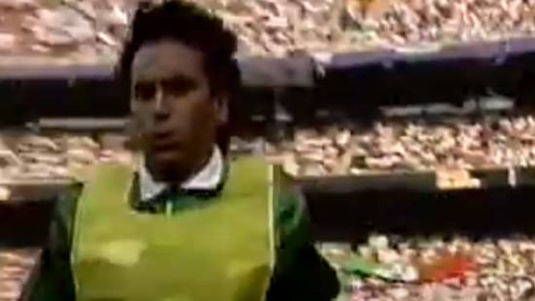 Hugo Sánchez se quedó calentando todo el partidos en Octavos de Final contra Bulgaria de Estados Unidos 94. Foto: Especial