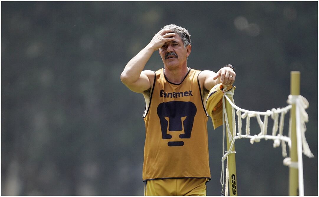 Ricardo 'Tuca' Ferretti con Pumas / FOTO: Interna El Universal