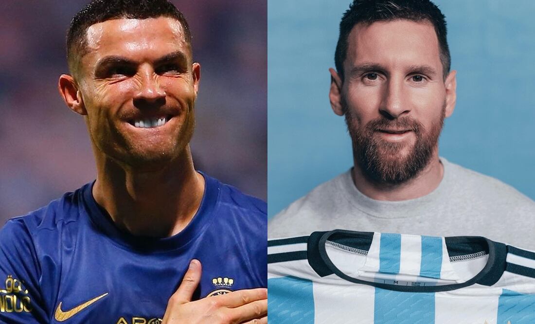 Cristiano Ronaldo y Lionel Messi. Fuente: Producción De10