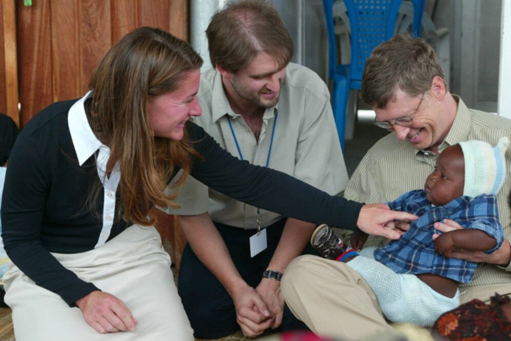 Entre otras obras caritativas, la fundación de Bill y Melinda Gates donó 168 millones de dólares para combatir la malaria. (Foto: AFP)
