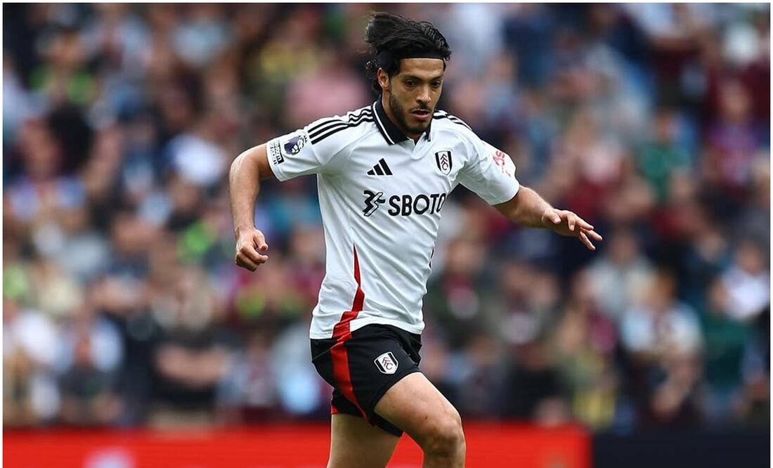 Raúl Jiménez con Fulham Foto: @raulalonsojimenez9