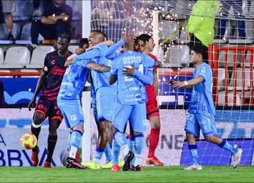 Con un contundente 4-1, Pachuca venció a Xolos y se acerca a la zona de clasificación directa