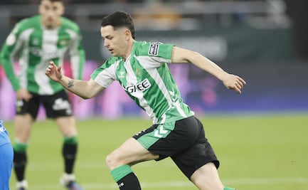 Álvaro Fidalgo debuta con el Real Betis ante el Atlético de Madrid