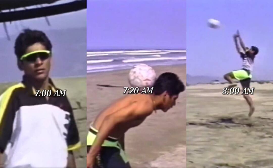 Jorge Campos se unió a la tendencia se presumir su rutina matutina fit. Foto: Especial