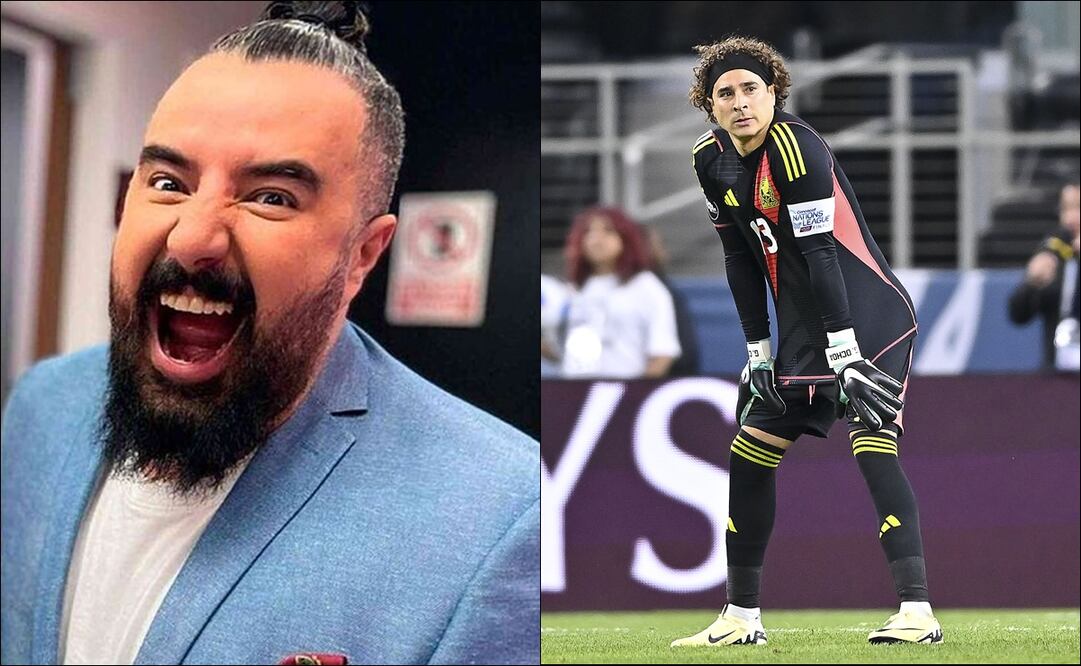 Álvaro Morales y Guillermo Ochoa. FOTOS: Captura / Imago7