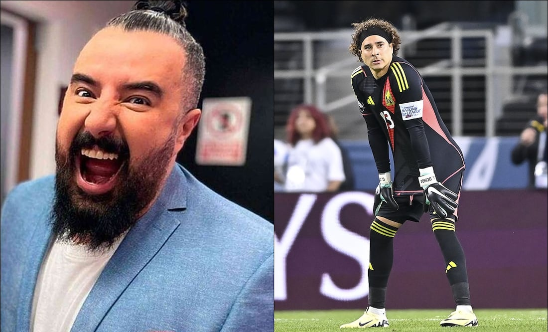 Álvaro Morales y Guillermo Ochoa. FOTOS: Captura / Imago7