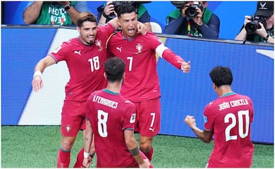 Portugal despierta y golea a Uzbekistán con Cristiano Ronaldo como figura